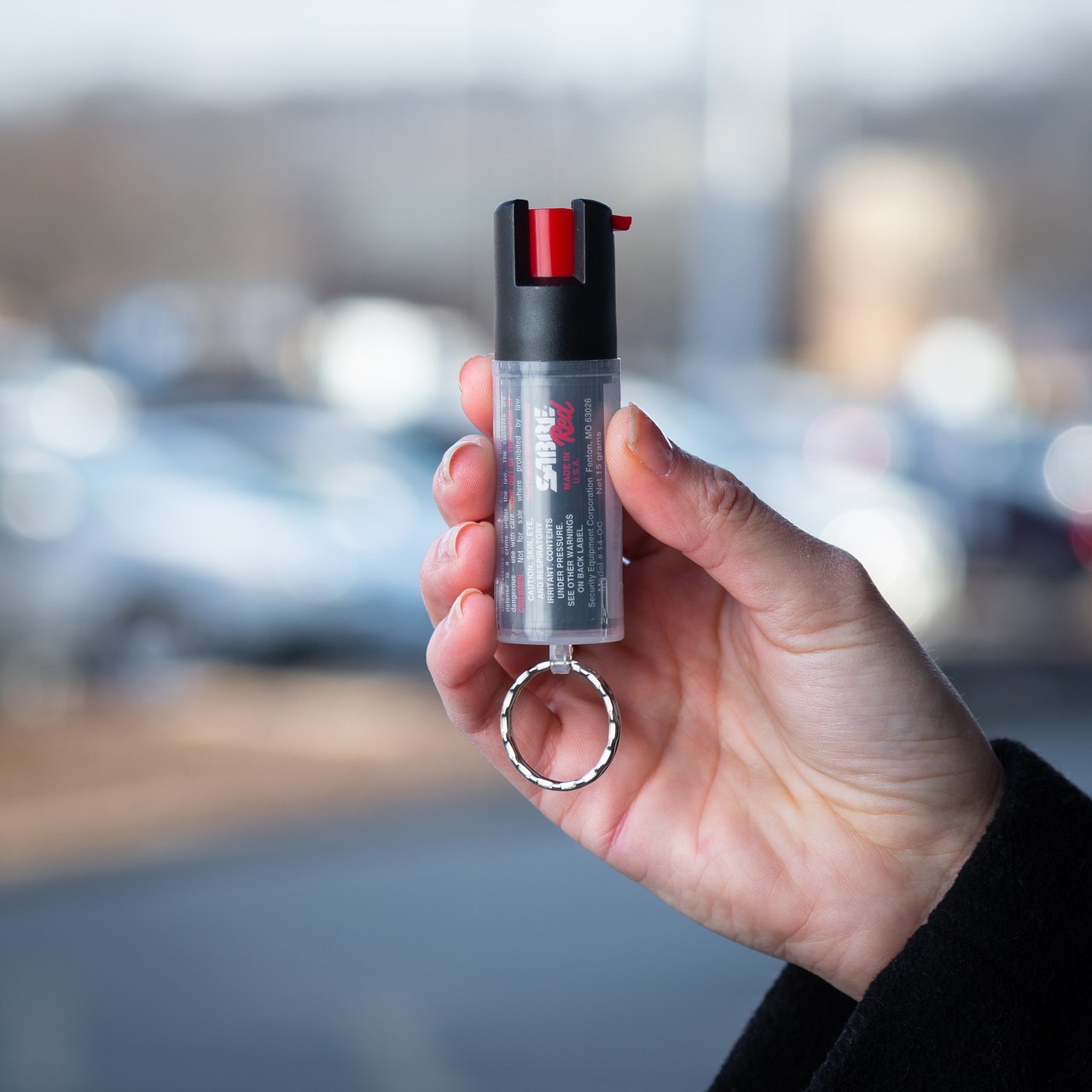 Sabre Pepper Spray with key ring - Image 3