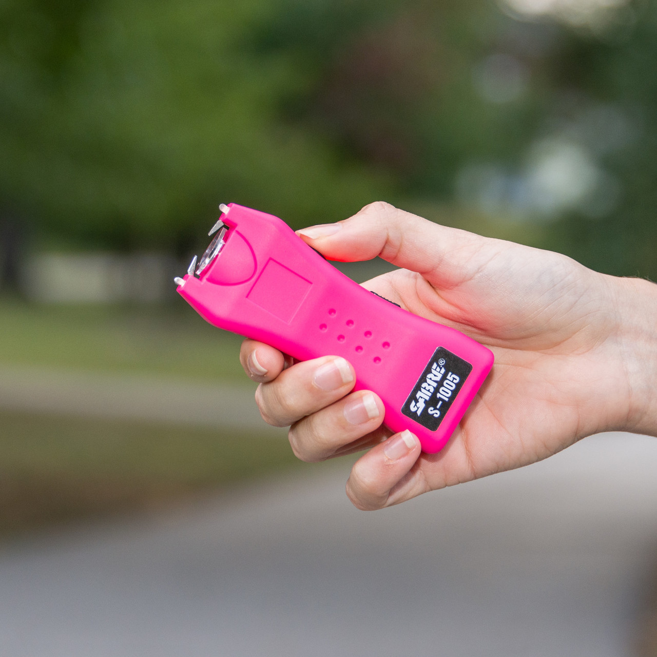 Sabre Mini Stun Gun Pink - Image 5